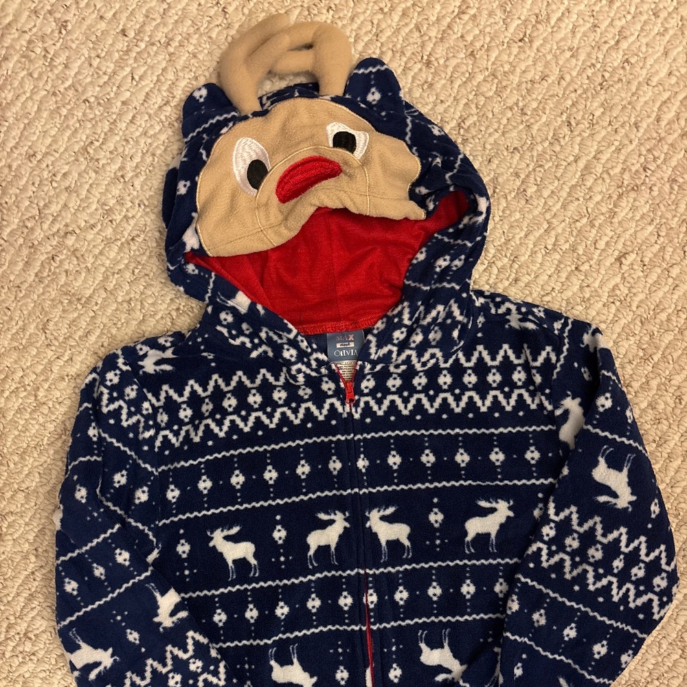 RUDOLPH boys onesie